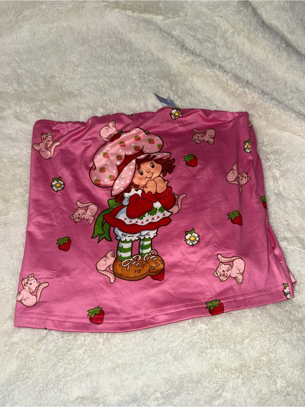 Strawberry Shortcake Juniors Crop Top